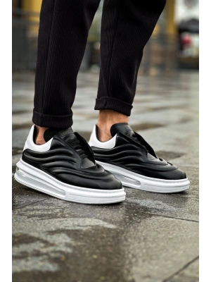Ch299 Gbt Sollıevo Erkek Ayakkabı Siyah/beyaz Erkek Sneaker Ayakkabı
