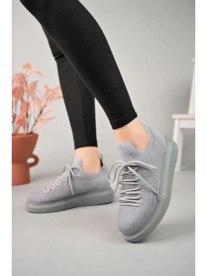 Ch307 Rt Tricot Erkek Ayakkabı Antrasit Erkek Spor Ayakkabı