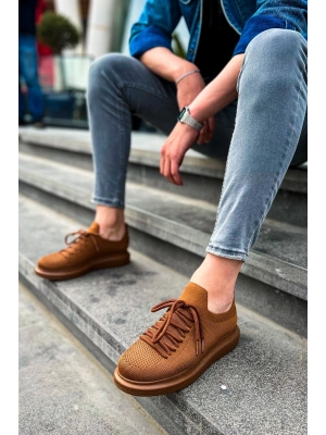 CH307 - RT Tricot Erkek Ayakkabı KAHVE