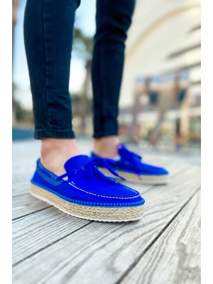 Ch311 Espadril Erkek Ayakkabı Mavi Erkek Günlük Ayakkabı