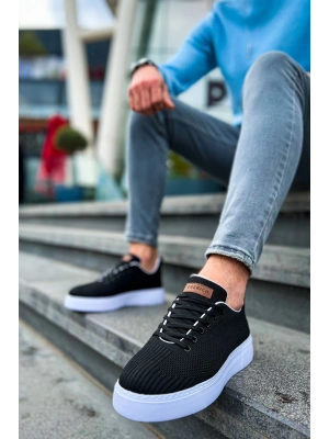 Ch413 Tbt Crew Erkek Ayakkabı Siyah Erkek Günlük Ayakkabı