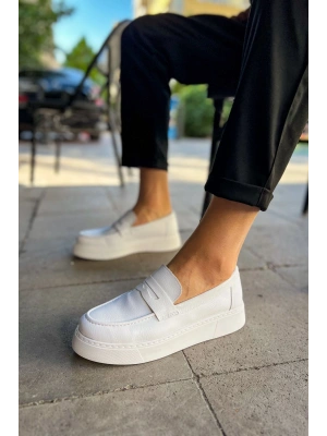 CH421 - CBT Bandera Erkek Ayakkabı BEYAZ