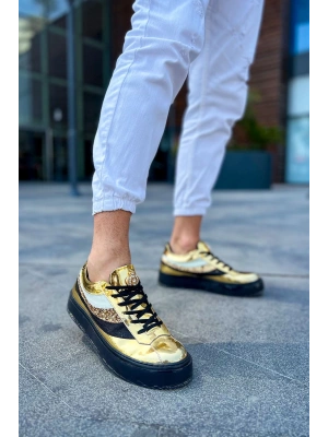 Ch975 Majesty St Erkek Ayakkabı Altin Erkek Günlük Ayakkabı