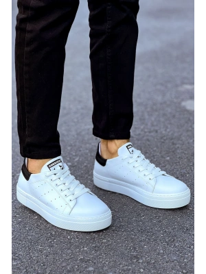 CH983 - CBT Tennis Erkek Ayakkabı BEYAZ/SIYAH