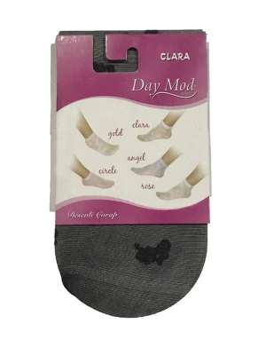 Daymod Kadın Desenli Soket Beyaz