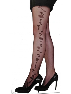 Daymod Kadın Margarita Desenli İnce Külotlu Çorap