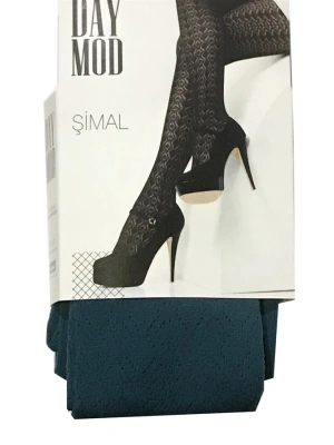 Daymod Kadın Şimal Micro File Desenli Külotlu Çorap