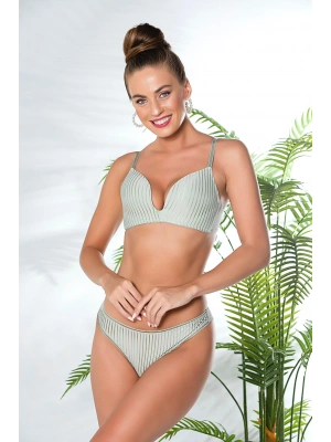 DEKOLTE SÜTYEN VE STRİNG TAKIM MİNT YEŞİLİ (MGP31772)