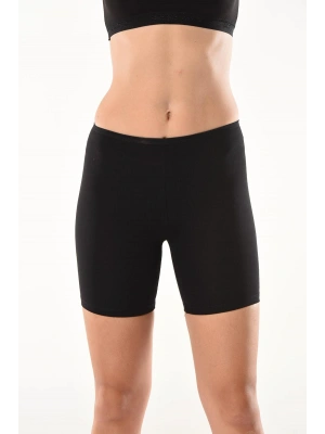 Derya Kurşun Likralı Kısa Kadın Şort Tayt 494