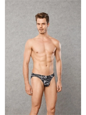 Doreanse Erkek Modal Baskılı Külot Slip 1271