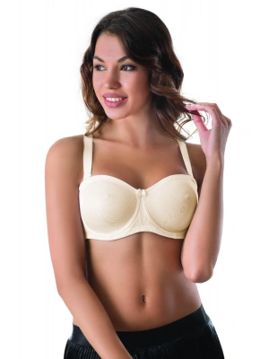 EKRU MI Emay 159 B Balenli Straplez Toparlayıcı Sütyen