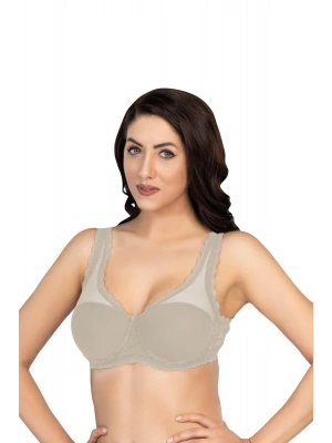 EKRU MI Emay 172 C PEDLİ DANTELLİ BALENLİ MİNİMAZER