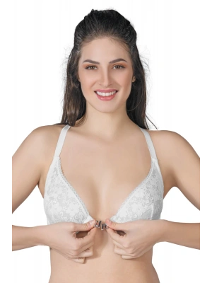 EKRU MI Emay 187 C Önden Açılır Balenli Sporcu Sütyen