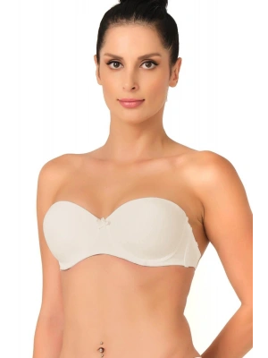 EKRU MI Emay 701 Şeffaf Askılı Sütyen