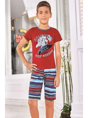 Erkek Çocuk Kaprili Takımı %100 Pamuklu 5331