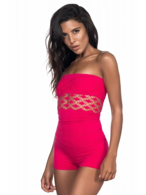 FUŞYA MI Emay 5035 Fantazi Straplez Atlet Korse