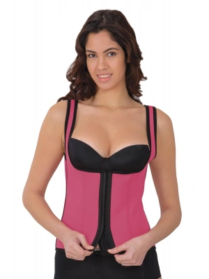 GÜL KURUSU MI 9173 Agraflı Göğsü Açık Atlet Korse