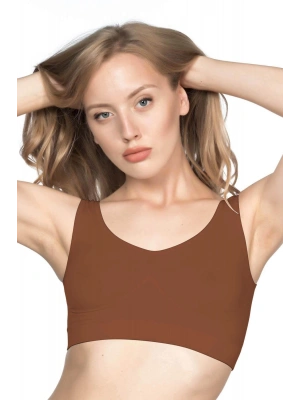 KAHVE MI Emay 4005 Soft Kalın Askı Büstiyer
