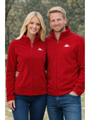 Kappa Tam Fermuarlı Polar Ceket