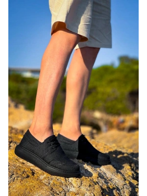 KB-042  Kuback Bağcıklı Kömür Günlük Erkek Ayakkabı