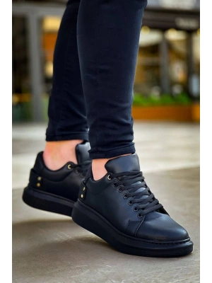 KB047  Kuback Kömür Cilt Günlük Erkek  Ayakkabı