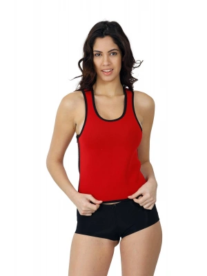 KIRMIZI MI 9157 Terlemeyi Sağlayan Kısa Atlet