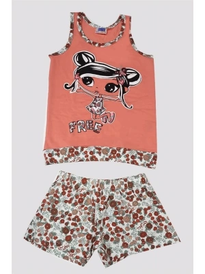 Kız Çocuk Şortlu Takım 6525