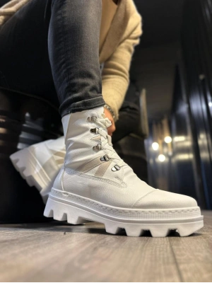 Knack Erkek Spor Bot B14 Beyaz