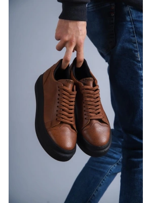 Knack 421 Taba (siyah Taban) Erkek Günlük Ayakkabı