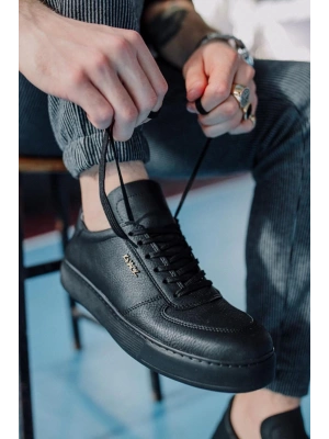 Knack 666 Siyah (siyah Taban) Erkek Günlük Ayakkabı