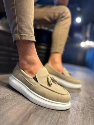 Knack Günlük Spor 818 Vizon Süet Erkek Klasik Ayakkabı