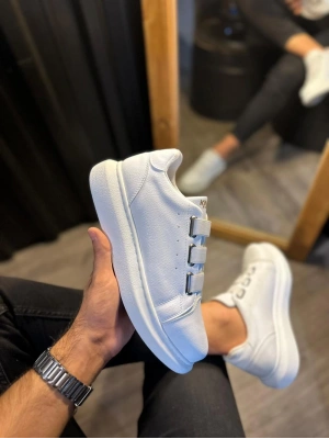 Knack Sneakers Ayakkabı 889 Beyaz Erkek Sneaker Ayakkabı