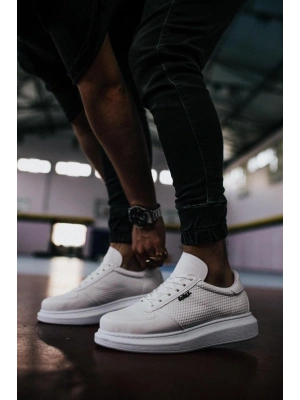 Knack Yüksek Taban Günlük Ayakkabı 042 Beyaz