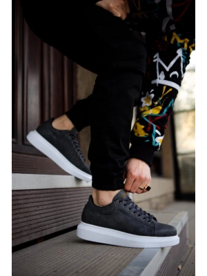 Knack Yüksek Taban Günlük Ayakkabı 044 Gri