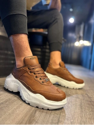 Knack Yüksek Taban Günlük Ayakkabı N75 Taba