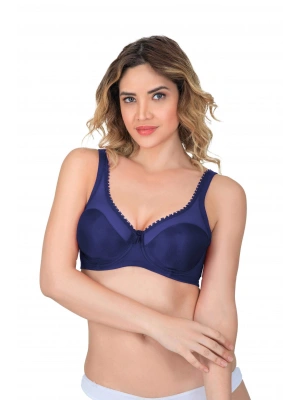 LACİVERT  MI Emay 169 C Basic Balenli Toparlayıcı Sütyen