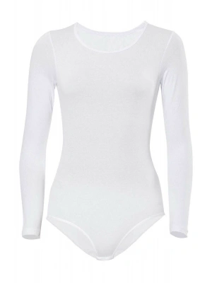 LİKRALI UZUN KOLLU BODY 4058