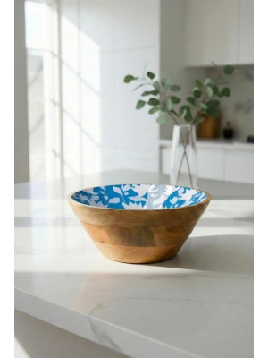 Mango Agacı Sunum Servis Kasesi & Dekoratif Kase 25 Cm Desenli