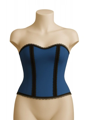 MAVİ MI Emay 9155 F Fırfırlı Terletici Büstiyer