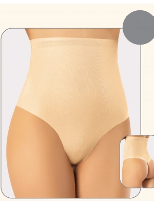 Miss Flex Ten Lazer Kesim Yüksek Bel String 6005