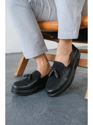 MN002 - CST Loafer Pelle Erkek Ayakkabı SIYAH