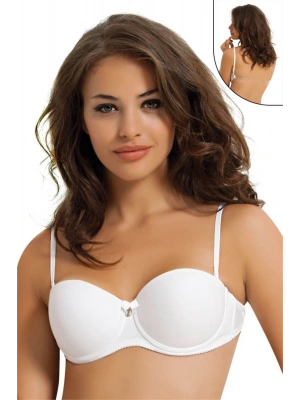 Nbb 3586 Sırtı Şeffaf Yarım Dolgulu Destekli Sütyen