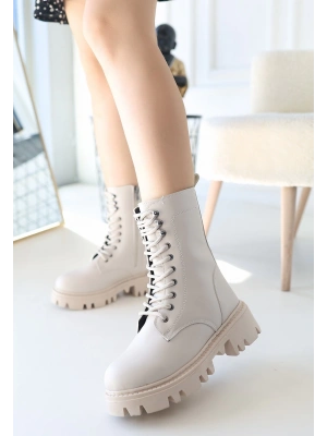 Neole Bej Cilt Bağcıklı Kadın Bot