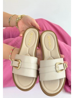 Orja Bej Cilt Terlik