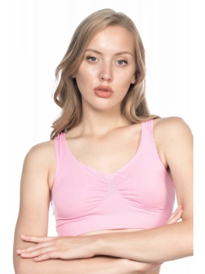 PEMBE MI Emay 4001 Soft Sporcu Büstiyer