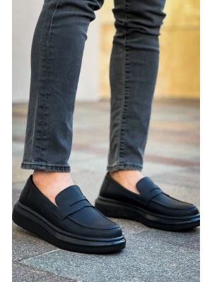 Robert - RS615 Siyah  Erkek Loafer Ayakkabı SIYAH ST
