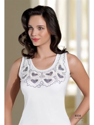 Şahinler Bayan Nakışlı Likralı Atlet B338