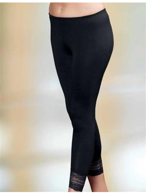 Şahinler Paçası Dantel Uzun Tayt B889