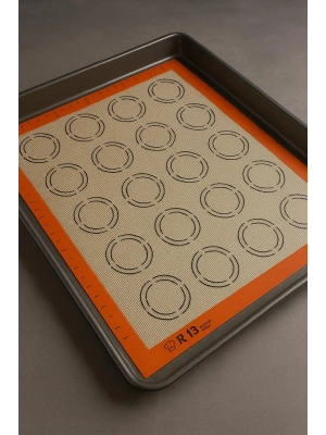 Silikon Fırın Matı 30x40 cm Yapışmaz Hamur Pasta Pişirme Altlığı
