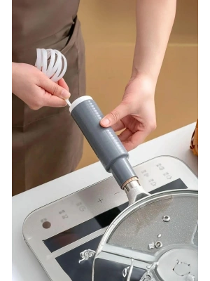 Silikon Saplı Pratik Mutfak Gereci Kaplama Uçlu Çok Amaçlı 14 cm